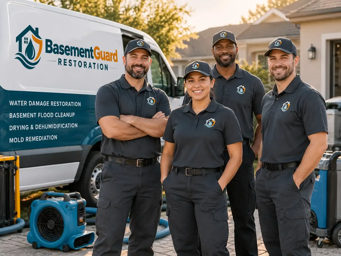 Basement Water Damage Restoration company in Rivervale, AR